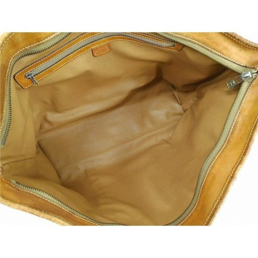 Celine Macadam Pattern Bag Brown - image 5